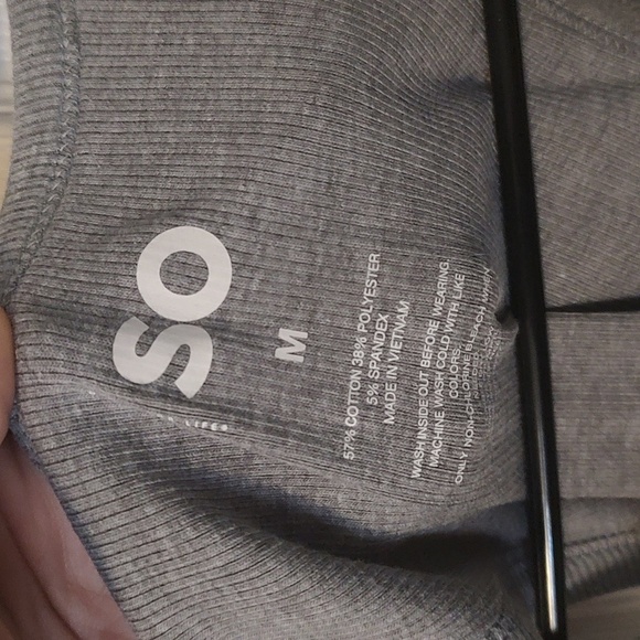 NWT SO Rib Henley Tank - Picture 3 of 4